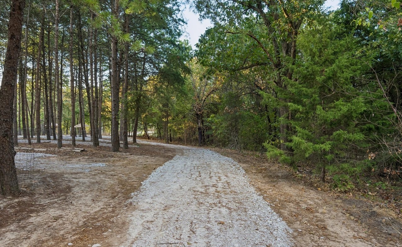The Grove RV site at Peacock Pines