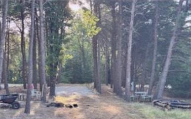 The Nest RV site at Peacock Pines